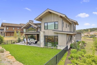 Full Talisker Club Membership Included.....this 4 BR home has on Talisker Club At Tuhaye in Utah - for sale on GolfHomes.com, golf home, golf lot