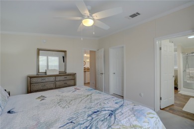 Looks like a Model Beautiful 2018 Jacobsen on highly desired on Barefoot Bay Golf Course in Florida - for sale on GolfHomes.com, golf home, golf lot