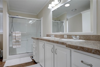 Looks like a Model Beautiful 2018 Jacobsen on highly desired on Barefoot Bay Golf Course in Florida - for sale on GolfHomes.com, golf home, golf lot