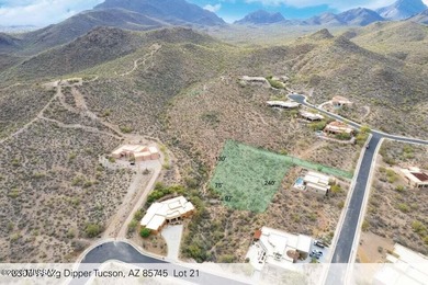 Beautiful Elevated View Lot in Prestigious Wildcat Pass. Over an on Starr Pass Golf Club in Arizona - for sale on GolfHomes.com, golf home, golf lot