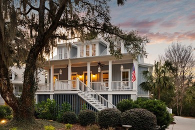 A true elevated Lowcountry retreat tucked away on a quiet cul de on Charleston National Golf Club in South Carolina - for sale on GolfHomes.com, golf home, golf lot
