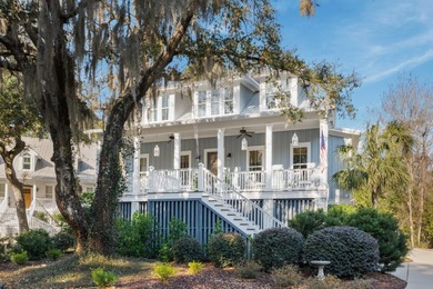 A true elevated Lowcountry retreat tucked away on a quiet cul de on Charleston National Golf Club in South Carolina - for sale on GolfHomes.com, golf home, golf lot