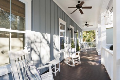 A true elevated Lowcountry retreat tucked away on a quiet cul de on Charleston National Golf Club in South Carolina - for sale on GolfHomes.com, golf home, golf lot