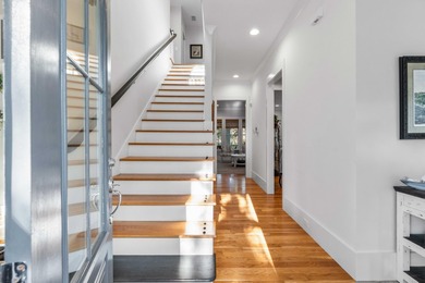 A true elevated Lowcountry retreat tucked away on a quiet cul de on Charleston National Golf Club in South Carolina - for sale on GolfHomes.com, golf home, golf lot