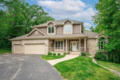 This gorgeous 2 story home is perfectly located on a 1-acre on Red Barn Golf Course in Illinois - for sale on GolfHomes.com, golf home, golf lot