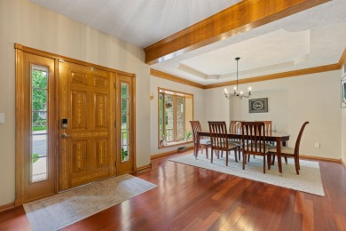 This gorgeous 2 story home is perfectly located on a 1-acre on Red Barn Golf Course in Illinois - for sale on GolfHomes.com, golf home, golf lot