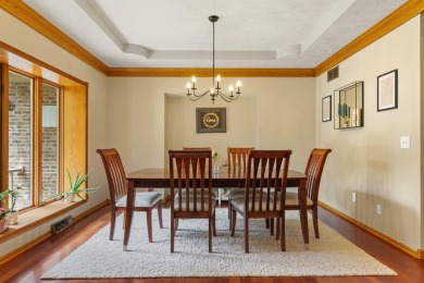 This gorgeous 2 story home is perfectly located on a 1-acre on Red Barn Golf Course in Illinois - for sale on GolfHomes.com, golf home, golf lot