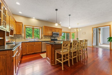 This gorgeous 2 story home is perfectly located on a 1-acre on Red Barn Golf Course in Illinois - for sale on GolfHomes.com, golf home, golf lot