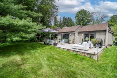 Beautifully updated end-unit 3-bedroom Berkshire-style condo on Pomperaug Golf Club in Connecticut - for sale on GolfHomes.com, golf home, golf lot
