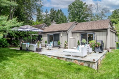 Beautifully updated end-unit 3-bedroom Berkshire-style condo on Pomperaug Golf Club in Connecticut - for sale on GolfHomes.com, golf home, golf lot