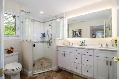 Beautifully updated end-unit 3-bedroom Berkshire-style condo on Pomperaug Golf Club in Connecticut - for sale on GolfHomes.com, golf home, golf lot