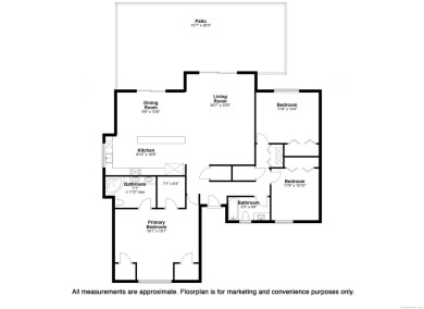 Beautifully updated end-unit 3-bedroom Berkshire-style condo on Pomperaug Golf Club in Connecticut - for sale on GolfHomes.com, golf home, golf lot