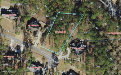 Peaceful Wooded Lot on Cul-de-Sac in Premier Waterfront on Cypress Landing Golf Club in North Carolina - for sale on GolfHomes.com, golf home, golf lot
