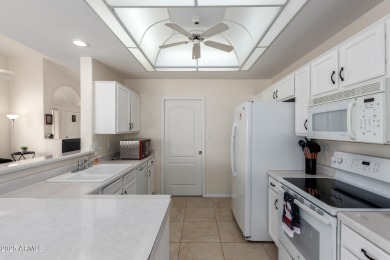 This beautifully maintained 2-bedroom, 2-bath suite in the on Apache Wells Country Club in Arizona - for sale on GolfHomes.com, golf home, golf lot