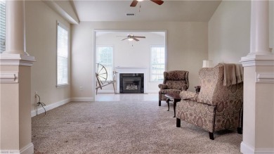 Welcome home!  One floor living in fabulous Colonial Heritage on on Colonial Heritage Golf Club in Virginia - for sale on GolfHomes.com, golf home, golf lot