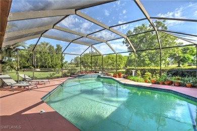 Discover the epitome of Southwest Florida living in this on Cypress Lake Country Club in Florida - for sale on GolfHomes.com, golf home, golf lot