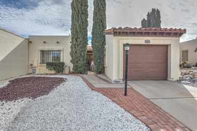 Perfect location with 2 bedrooms & 2 baths, a garage, an arizona on Desert Hills Golf Club of Green Valley in Arizona - for sale on GolfHomes.com, golf home, golf lot