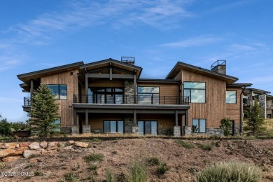 This fully furnished 6-bedroom, 6.5 bathroom contemporary home on Talisker Club At Tuhaye in Utah - for sale on GolfHomes.com, golf home, golf lot