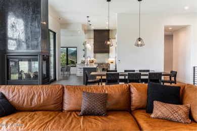 This fully furnished 6-bedroom, 6.5 bathroom contemporary home on Talisker Club At Tuhaye in Utah - for sale on GolfHomes.com, golf home, golf lot