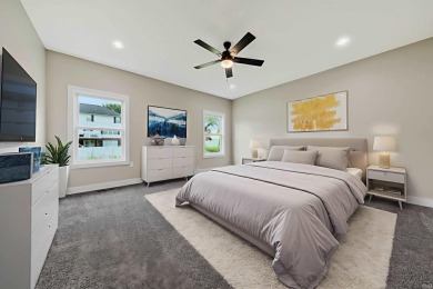 Welcome to this beautifully crafted new construction home built on Cambridge Golf Club in Indiana - for sale on GolfHomes.com, golf home, golf lot