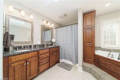 Step inside this beautiful custom estate located in Willow Creek on High Point Country Club  in North Carolina - for sale on GolfHomes.com, golf home, golf lot