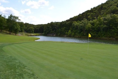 This pristine lodge located at the Cabins on Roark Creek in on Ledgestone Country Club and Golf Course in Missouri - for sale on GolfHomes.com, golf home, golf lot