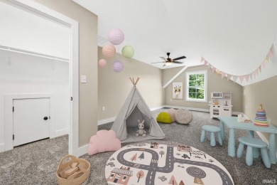 Welcome to this beautifully crafted new construction home built on Cambridge Golf Club in Indiana - for sale on GolfHomes.com, golf home, golf lot