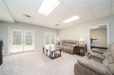 Step inside this beautiful custom estate located in Willow Creek on High Point Country Club  in North Carolina - for sale on GolfHomes.com, golf home, golf lot