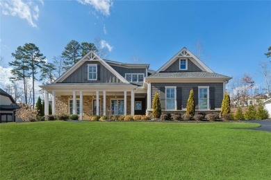 Idyllic suburban living awaits you inside this stunning home on Chestatee Golf Club in Georgia - for sale on GolfHomes.com, golf home, golf lot