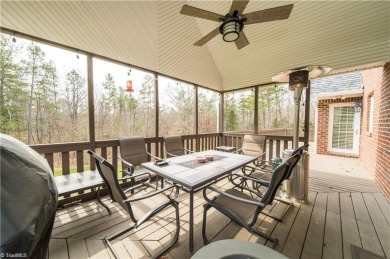 Step inside this beautiful custom estate located in Willow Creek on High Point Country Club  in North Carolina - for sale on GolfHomes.com, golf home, golf lot