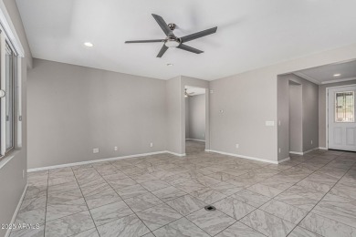 Welcome Home! This beautifully maintained villa is nestled in on Robson Ranch Golf Club in Arizona - for sale on GolfHomes.com, golf home, golf lot