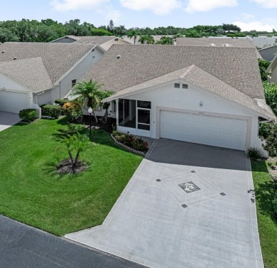 NO MEMBERSHIP TO PLAY GOLF!l lovely, well-maintained 2 BR, 2 on Cypress Lakes Golf Course - West Palm Beach in Florida - for sale on GolfHomes.com, golf home, golf lot