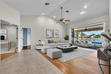 Welcome Home to Longshore Lake! Enjoy long and panoramic lake on Quail Village Golf Course in Florida - for sale on GolfHomes.com, golf home, golf lot