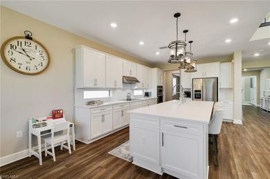 Step into elegant living in this stunning 4 bedroom plus 2 den on Old Corkscrew Golf Club in Florida - for sale on GolfHomes.com, golf home, golf lot