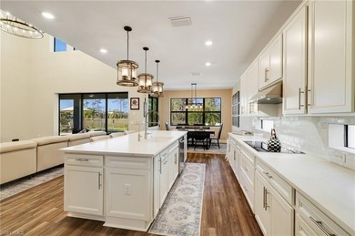 Step into elegant living in this stunning 4 bedroom plus 2 den on Old Corkscrew Golf Club in Florida - for sale on GolfHomes.com, golf home, golf lot