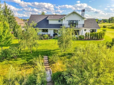Welcome to your dream home, an iconic custom residence in the on Black Bull Golf Community in Montana - for sale on GolfHomes.com, golf home, golf lot