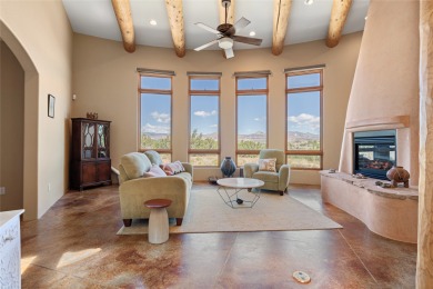 Views! This beautiful home, perched on the highest hill in on Pueblo de Cochiti Golf Course in New Mexico - for sale on GolfHomes.com, golf home, golf lot