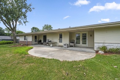 Sprawling Ranch in Desirable Elk Ridge with Golf Course Views on Coyote Creek Golf Club in Indiana - for sale on GolfHomes.com, golf home, golf lot