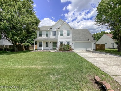 Welcome to this beautiful two- story 4 bedroom 2.5 bathroom home on Eagle Creek Golf Club and Grill in North Carolina - for sale on GolfHomes.com, golf home, golf lot