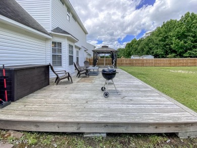 Welcome to this beautiful two- story 4 bedroom 2.5 bathroom home on Eagle Creek Golf Club and Grill in North Carolina - for sale on GolfHomes.com, golf home, golf lot