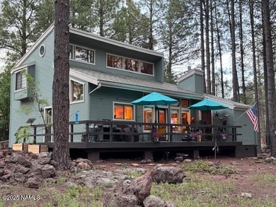 Cozy mountain retreat on a huge, heavily treed, large 36,600 sq on Pinewood Country Club in Arizona - for sale on GolfHomes.com, golf home, golf lot