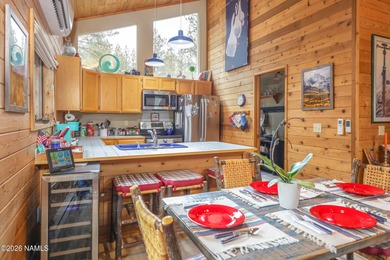 Cozy mountain retreat on a huge, heavily treed, large 36,600 sq on Pinewood Country Club in Arizona - for sale on GolfHomes.com, golf home, golf lot