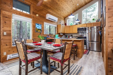 Cozy mountain retreat on a huge, heavily treed, large 36,600 sq on Pinewood Country Club in Arizona - for sale on GolfHomes.com, golf home, golf lot