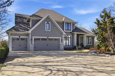 Incredible views, beautifully landscaped grounds, and multiple on Shadow Glen Golf Club in Kansas - for sale on GolfHomes.com, golf home, golf lot