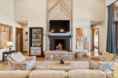 This exquisite single-story Club Cabin offers a harmonious blend on Red Ledges Golf Club in Utah - for sale on GolfHomes.com, golf home, golf lot