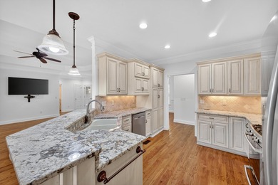 This is a custom built Wolfe home - one owner. Home is perfectly on The Golf Club At Cedar Creek in South Carolina - for sale on GolfHomes.com, golf home, golf lot