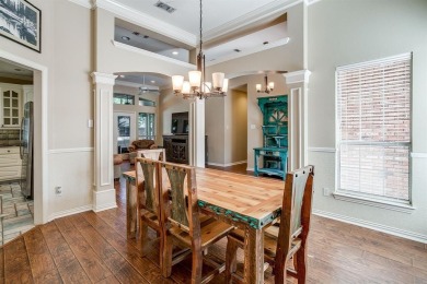 Custom Home in Pecan Plantation. Spacious Living room with wall on Pecan Plantation Country Club in Texas - for sale on GolfHomes.com, golf home, golf lot
