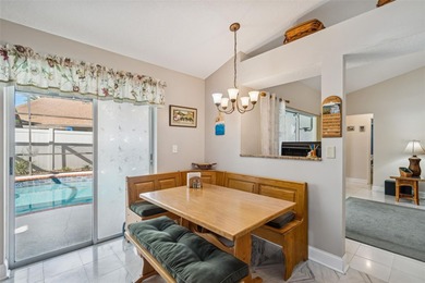 Curb appeal sets the tone as you arrive at this lovely pool home on Countryway Golf Course in Florida - for sale on GolfHomes.com, golf home, golf lot