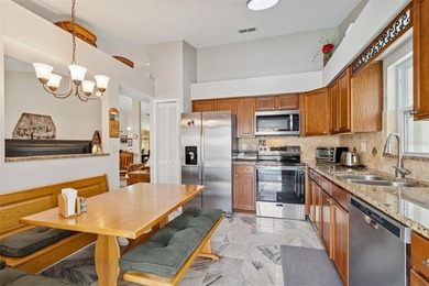 Curb appeal sets the tone as you arrive at this lovely pool home on Countryway Golf Course in Florida - for sale on GolfHomes.com, golf home, golf lot