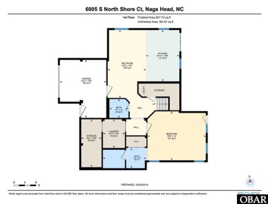6005 S North Shore Ct is located in the well-known Village of on Nags Head Golf Links in North Carolina - for sale on GolfHomes.com, golf home, golf lot